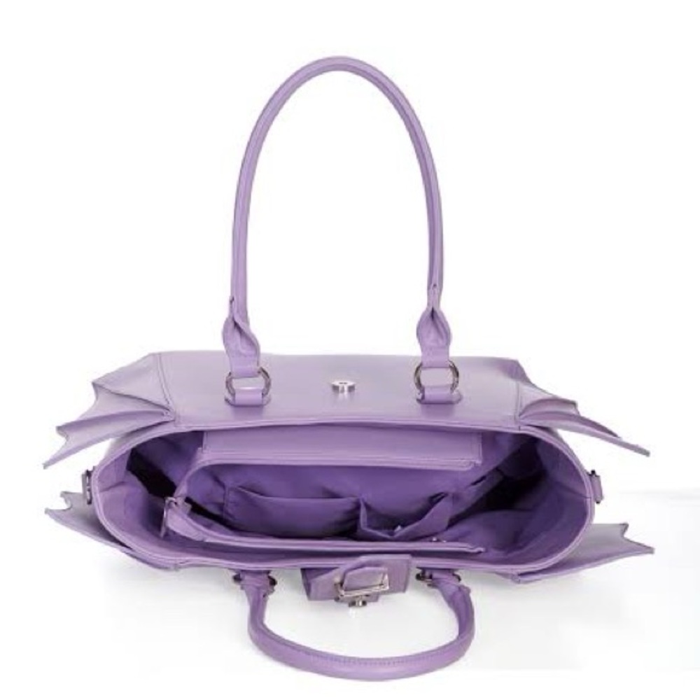 NWT Banned Lilac Bat Tote Bag - Picture 10 of 10